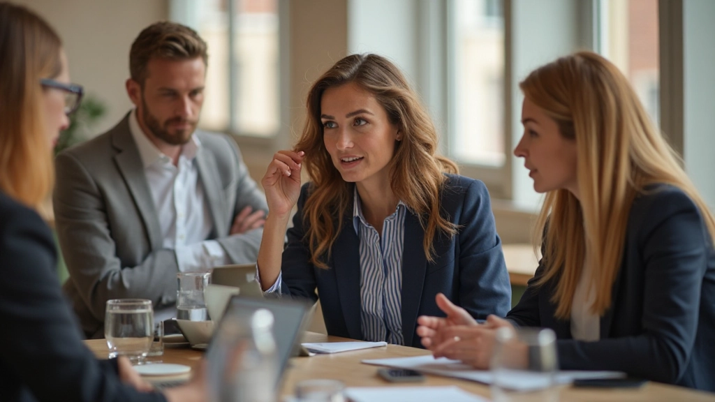 Diverse groep mensen participeert in trainingsworkshop met positieve energie en groei